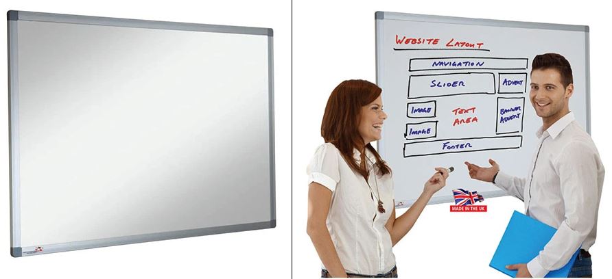 Non Magnetic White Boards