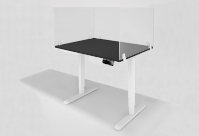 Edge Mount Desk & Table Acrylic Screens