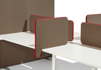 Desk Mounted Screens | Return Dividers