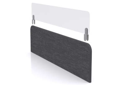 Plug On Hygiene Screen Toppers for Desk Dividers