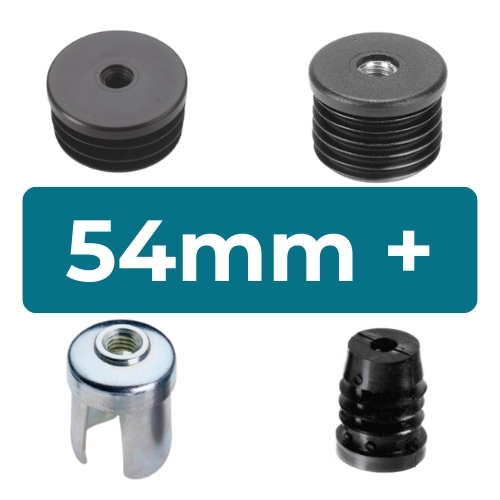 Threaded Tube Inserts | 54mm + Outside Diameter