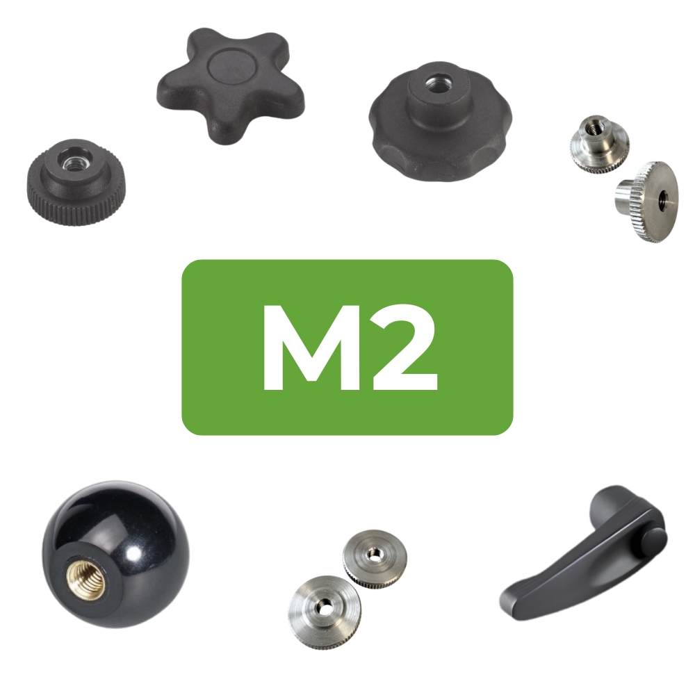 Female Handwheels | M2 Threaded Options