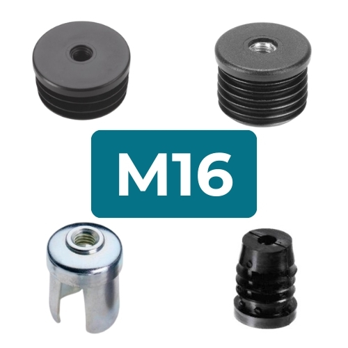 M16 Round Threaded Tube Inserts