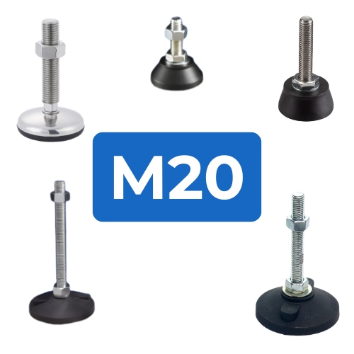 M20 Load Rated Feet & Levellers