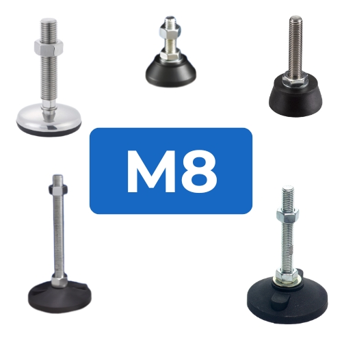 M8 Load Rated Feet & Levellers